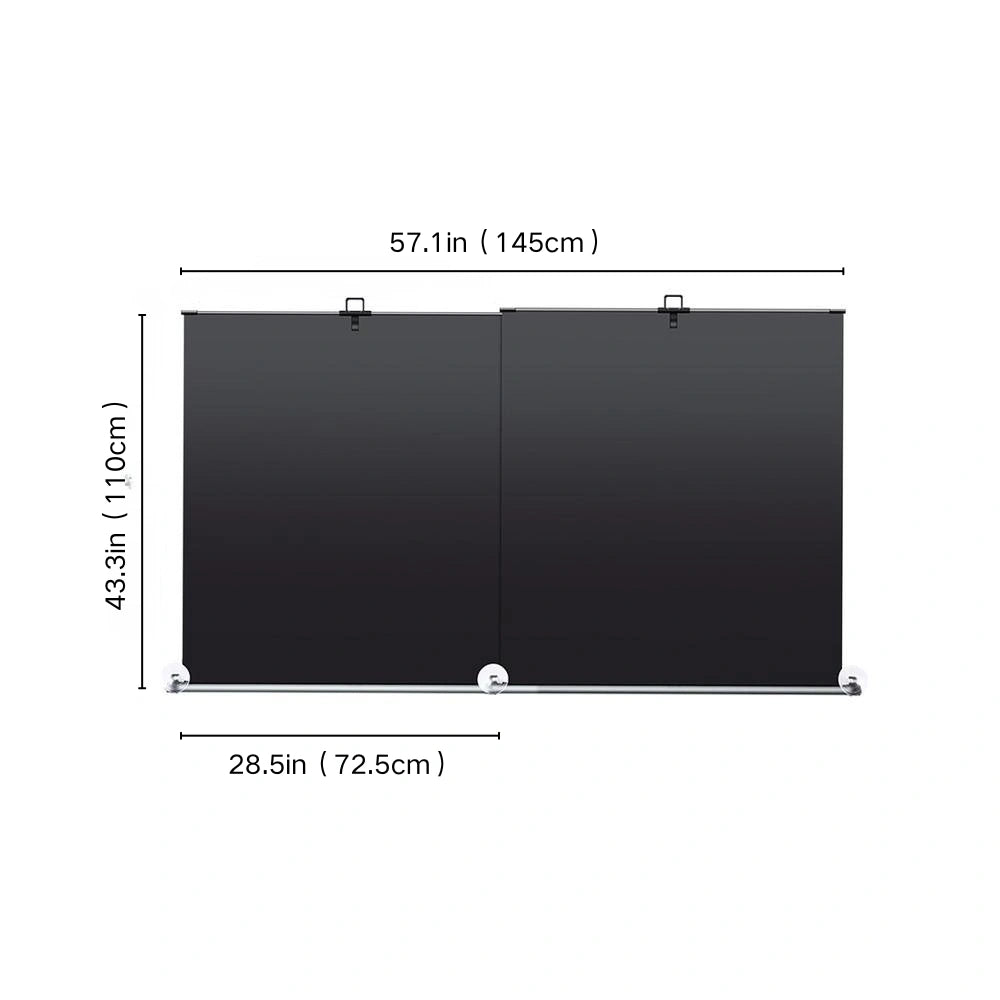 ELEVATED™｜Eclipse-Retractable Windshield Sunshade