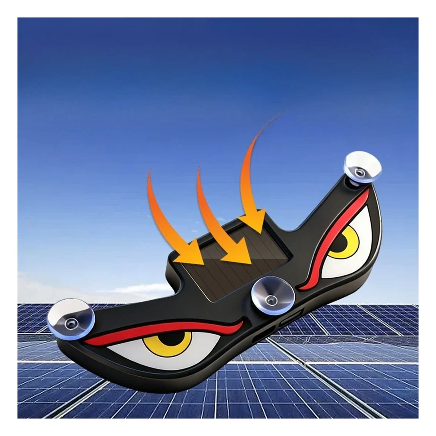 Solar Devil Eye LED Light